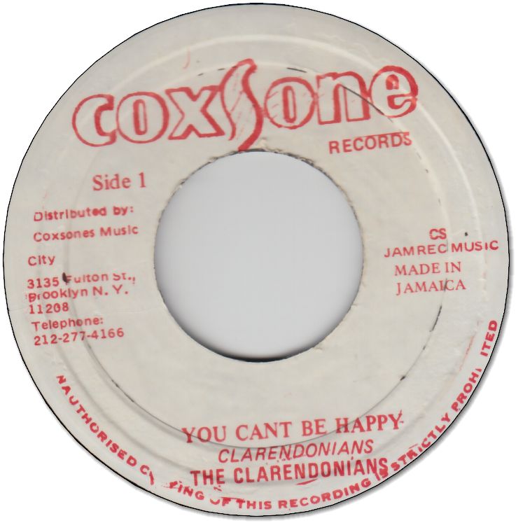 YOU CAN’T BE HAPPY (VG) / YOU CAN’T KEEP ME DOWN (VG)