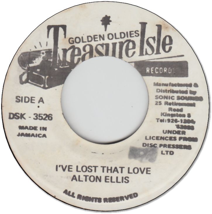 I’VE LOST THAT LOVE(=You Make Me So Very Happy) (VG) / DIANA