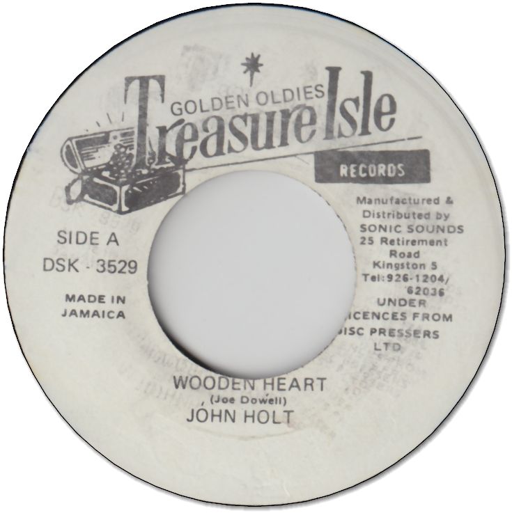 WOODEN HEART (VG+) / I WANT YOUR CLOSER (VG+)