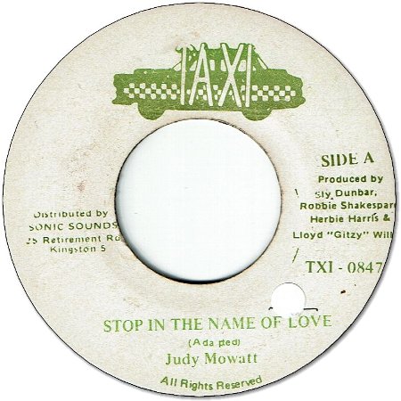 STOP IN THE NAME OF LOVE  (VG+/seal)