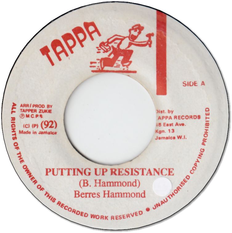 PUTTING UP RESISTANCE(VG+/seal)
